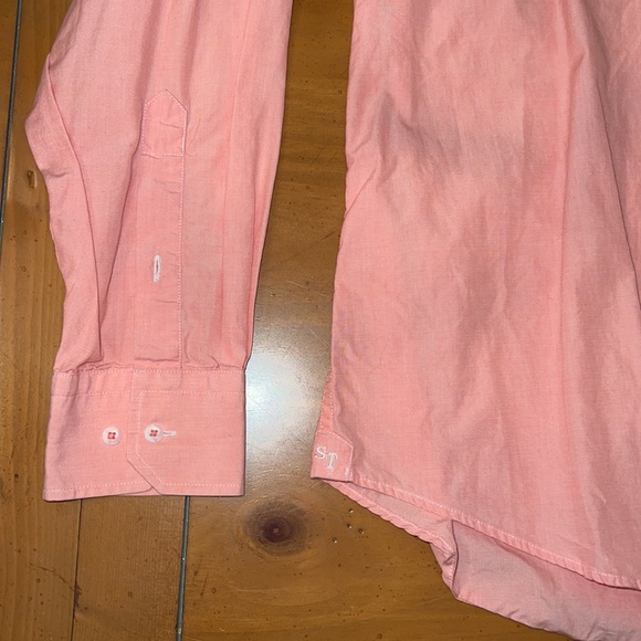 Mens “Southern Tide” button down - size large (peach/coral color) - Picture 3 of 4